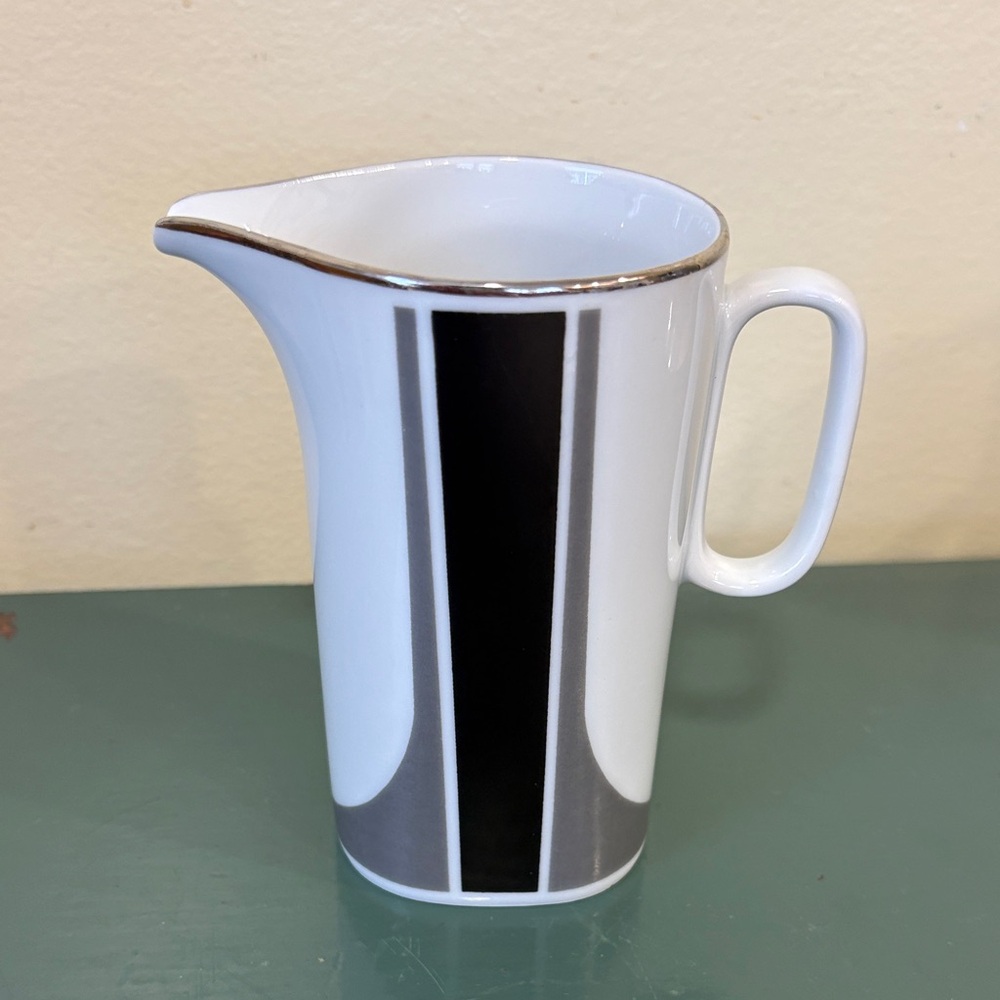 Vintage Block Langenthal Switzerland ‘Transition’ Pattern Creamer